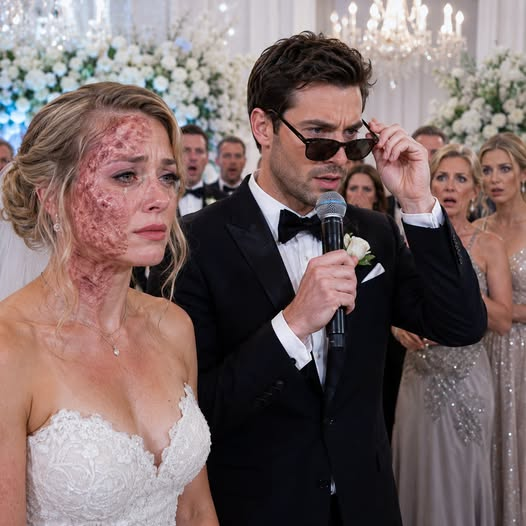 Her Relatives Mocked Her Scarred Face at the Wedding—Then the Groom Revealed She Saved His Life and Owned the Evidence That Could Ruin Them