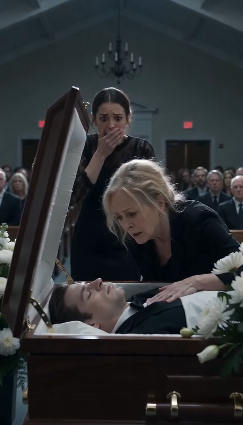 HIS WIFE BLOCKED HIS 68-YEAR-OLD MOTHER FROM THE COFFIN—UNTIL SHE FELT HER “DEAD” SON BREATHE