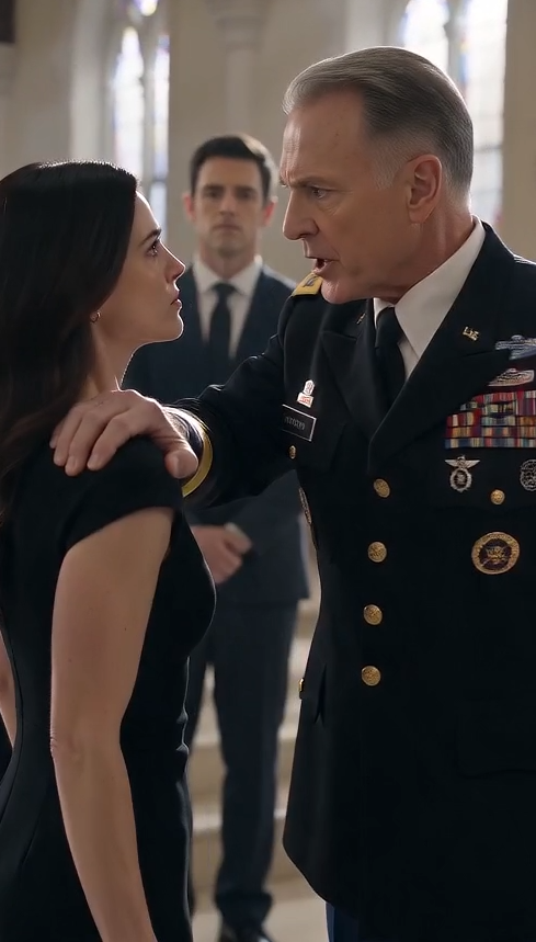 Admiral Dragged a SEAL Legend’s Daughter From Her Father’s Funeral — Then a Secure Call Made Him Salute Her
