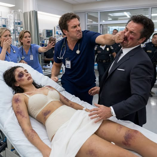 Her Husband Beat Her Unconscious and Called It a Fall — Then Her Chief Doctor Brother Saw the Bruises He Couldn’t Explain