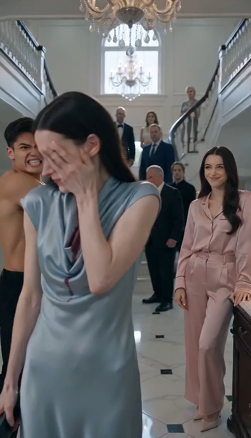 HE SLAPPED HIS WIFE IN FRONT OF 18 RELATIVES AND ORDERED HER OUT—THEN SHE TOLD HIM TO CHECK WHO REALLY OWNED THE MANSION