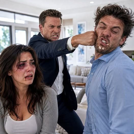 He Forced His Bruised Wife to Entertain His Boss—Then the CEO Walked In and Called Her “My Sister”
