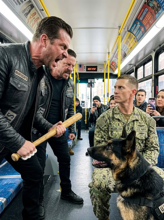 Three Gangsters Cornered a Veteran and His Dog—Then the Police Scanner Exposed Their Real Target
