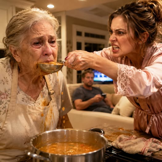 My Daughter-in-Law Struck Me With a Ladle—Then My Son Saw What My Phone Had Recorded