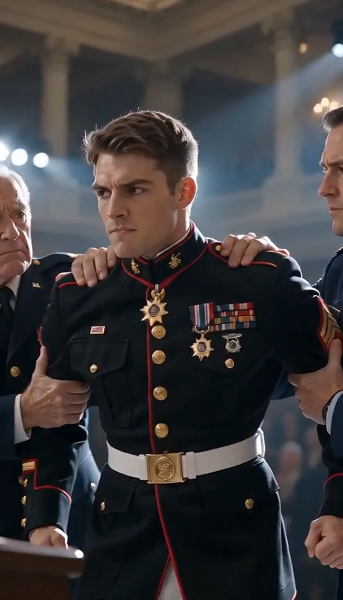 They Arrested the War Hero on Stage—Then He Whispered, “That Medal Was Bait”
