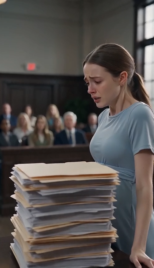 Her Ex-Husband Took Everything from His Pregnant Wife in Court—Then a Missing-Child File Revealed Who She Really Was