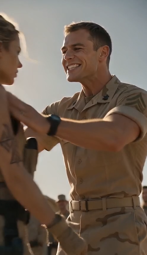The Stranger Walked Out of the Desert — Then the Commander Said He Buried Her Three Years Ago