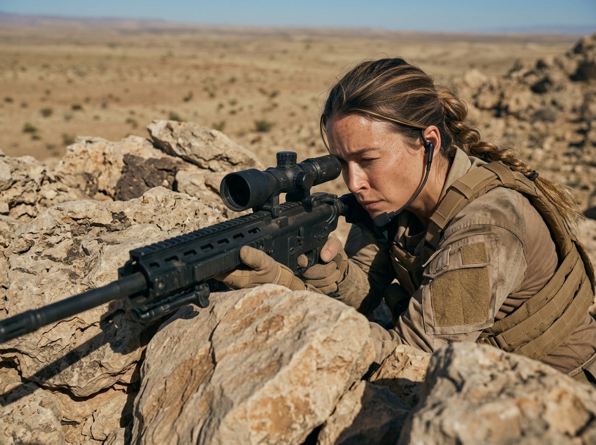She Tore the Earpiece Out and the Ridge Went Silent