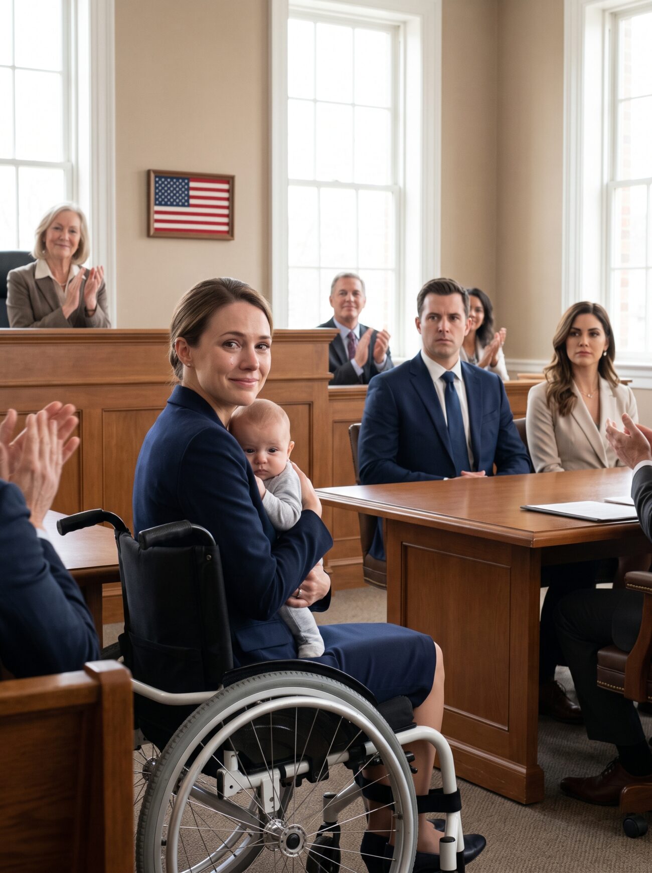 “No, that’s not possible,” my ex-husband whispered in the Raleigh courtroom after two days of calling me an unstable wounded veteran unfit to raise our son. His new wife sat behind him with that polished little smile, and his attorney looked like he had already won. Then Judge Watkins opened my sealed military file, read one sentence, and the color left Daniel’s face before anyone else understood why. - Full Story