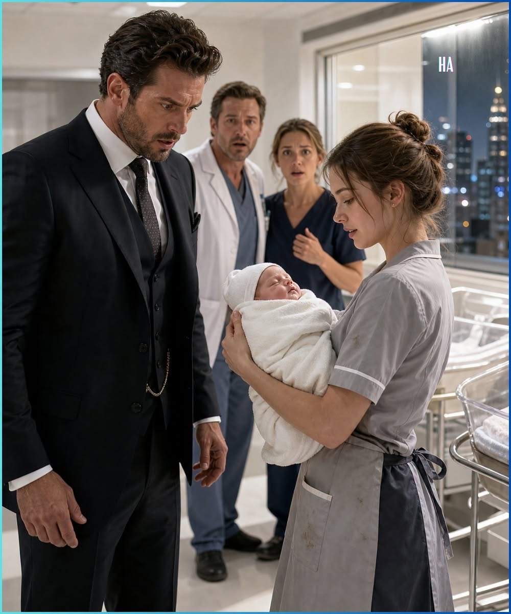 "The mafia boss thought his newborn was dead until a poor girl from the night shift did the impossible" - Full Story