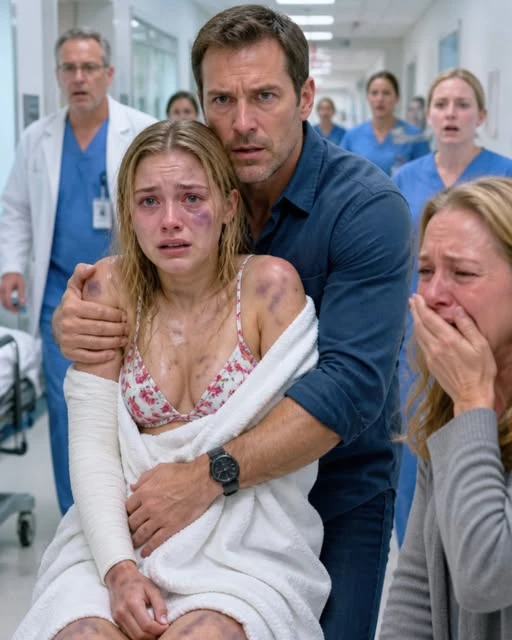My stepfather beat me every day as a form of entertainment. One day, he broke my arm, and when we took me to the hospital, my mother said, “She accidentally slipped and fell while bathing.” As soon as the doctor saw the bruises on my face, he immediately called 911.