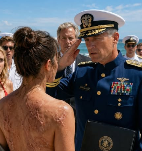 "My sister ripped my shirt open on a luxury beach in front of Navy officers and laughed at the scars covering my back" - Full Story