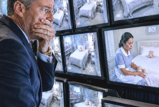 PART 2: The billionaire pretended to go to Europe… But what he saw on the hidden cameras between his housekeeper and his daughters left him frozen.